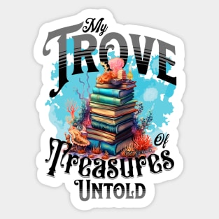 My Book Trove Sticker